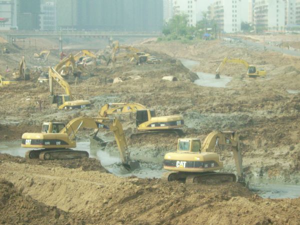 20天创立一个漂亮的“神话”---南宁市竹排冲河流综合整治工程施工纪实 - 企业要闻 - 拉斯维加斯3133cc