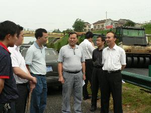 广西交通厅黄华宽厅长视察醴潭高速公路项目 - 企业要闻 - 拉斯维加斯3133cc
