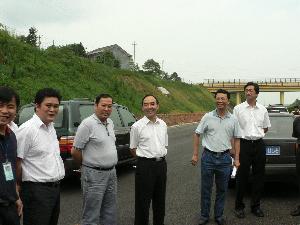 广西交通厅黄华宽厅长视察醴潭高速公路项目 - 企业要闻 - 拉斯维加斯3133cc