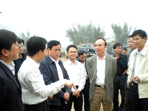 自治区交通厅厅长黄华宽等向导一行视察六河十标 - 企业要闻 - 拉斯维加斯3133cc