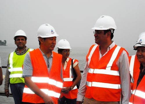 厄瓜多尔公共工程部部长新年首访巴巴奥约河大桥 - 企业要闻 - 拉斯维加斯3133cc