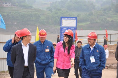 泸州市委书记朱以庄莅临泸渝2标视察事情 - 企业要闻 - 拉斯维加斯3133cc