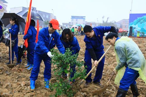 总公司团委组织青年员工加入“绿满八桂，，，，，，绿动青春”植树活动 - 企业要闻 - 拉斯维加斯3133cc