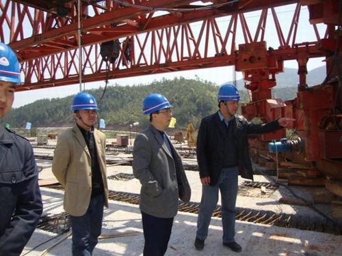 总公司曹文海书记一行到江西瑞寻A3标检查指导事情 - 企业要闻 - 拉斯维加斯3133cc