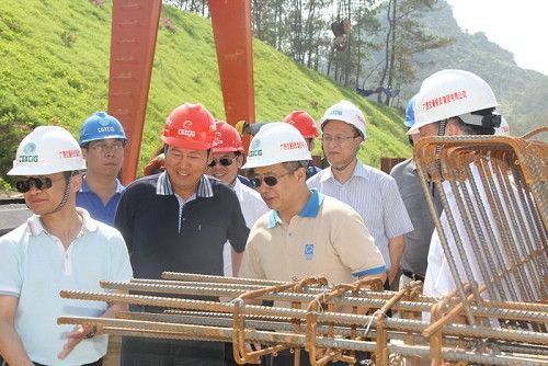 交通投资集团总司理刘可深入靖那1标施工现场视察指导事情 - 企业要闻 - 拉斯维加斯3133cc