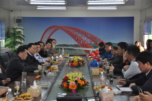 四川省交通运输厅高烽厅长一行到泸渝高速调研 - 企业要闻 - 拉斯维加斯3133cc