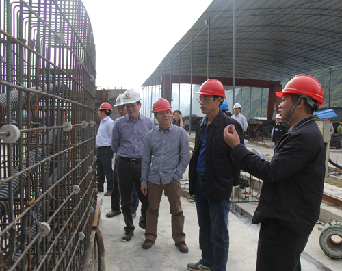 梁毅副厅长一行赴来马路项目检查指导事情 - 企业要闻 - 拉斯维加斯3133cc