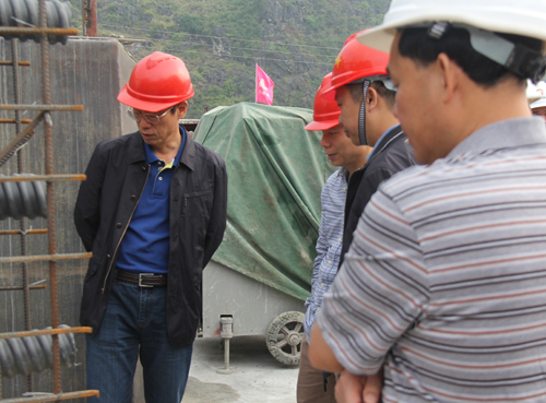 梁毅副厅长一行赴来马路项目检查指导事情 - 企业要闻 - 拉斯维加斯3133cc