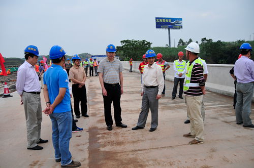 住建部质安司副司长曲琦一行到沿海改扩建工程项目检查指导事情 - 企业要闻 - 拉斯维加斯3133cc