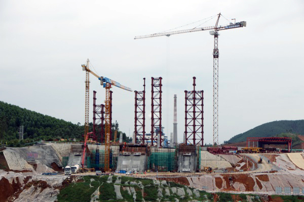 柳南改扩建№7标马滩红水河特大桥5#拱座乐成封顶 - 工程动态 - 拉斯维加斯3133cc